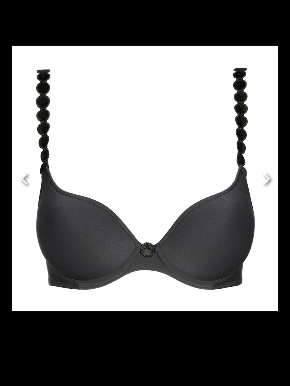 Marie Jo Tom Heartshape Black Bra 32E (DD)